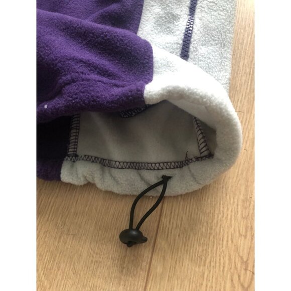 NWOT - DC Classic Purple and Grey Lucky Logger Fleece Zipper Jacket - XL - Picture 9 of 16